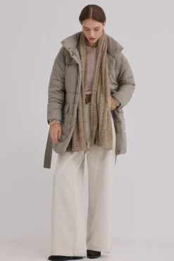 Hoss Intropia Dulia. Deportiva acolchada Kaki Online