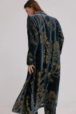 Hoss Intropia Elodie. Chaqueta jacquard Azul marino Hot