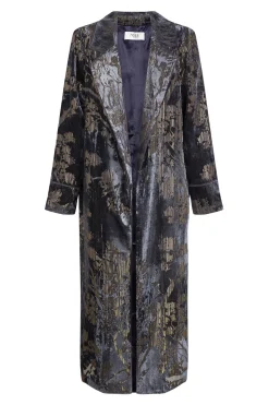 Hoss Intropia Elodie. Chaqueta jacquard Azul marino Hot