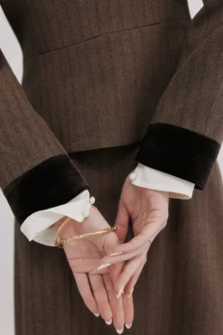 Hoss Intropia Emily. blazer entallada Marron New