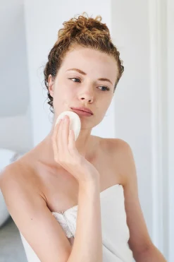 Meraki Esponja de limpieza facial (5uds) blanco New