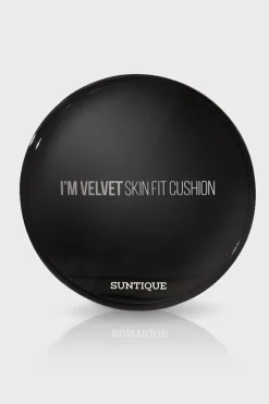 Suntique Esponja protector solar I'm Velvet Skin Fit negro Hot