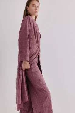 Hoss Intropia Estelle. Kimono jaquard Rosa