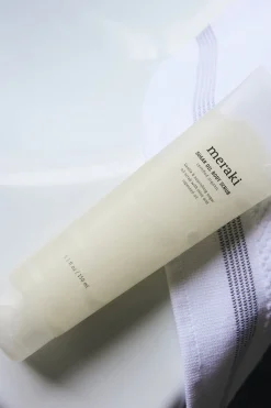 Meraki Exfoliante corporal de aceite y azúcar blanco Sale