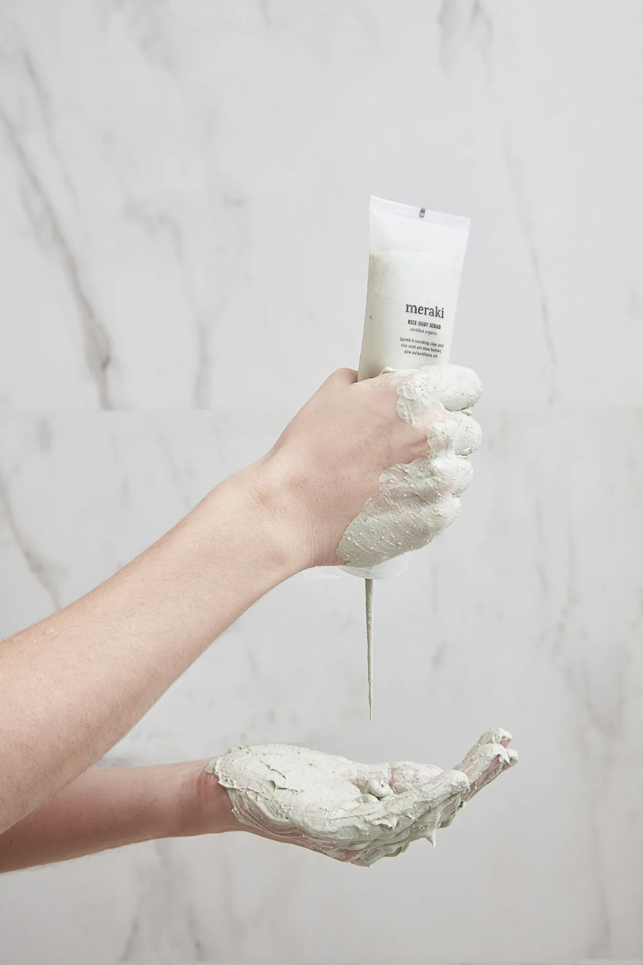 Meraki Exfoliante corporal de arroz blanco Best