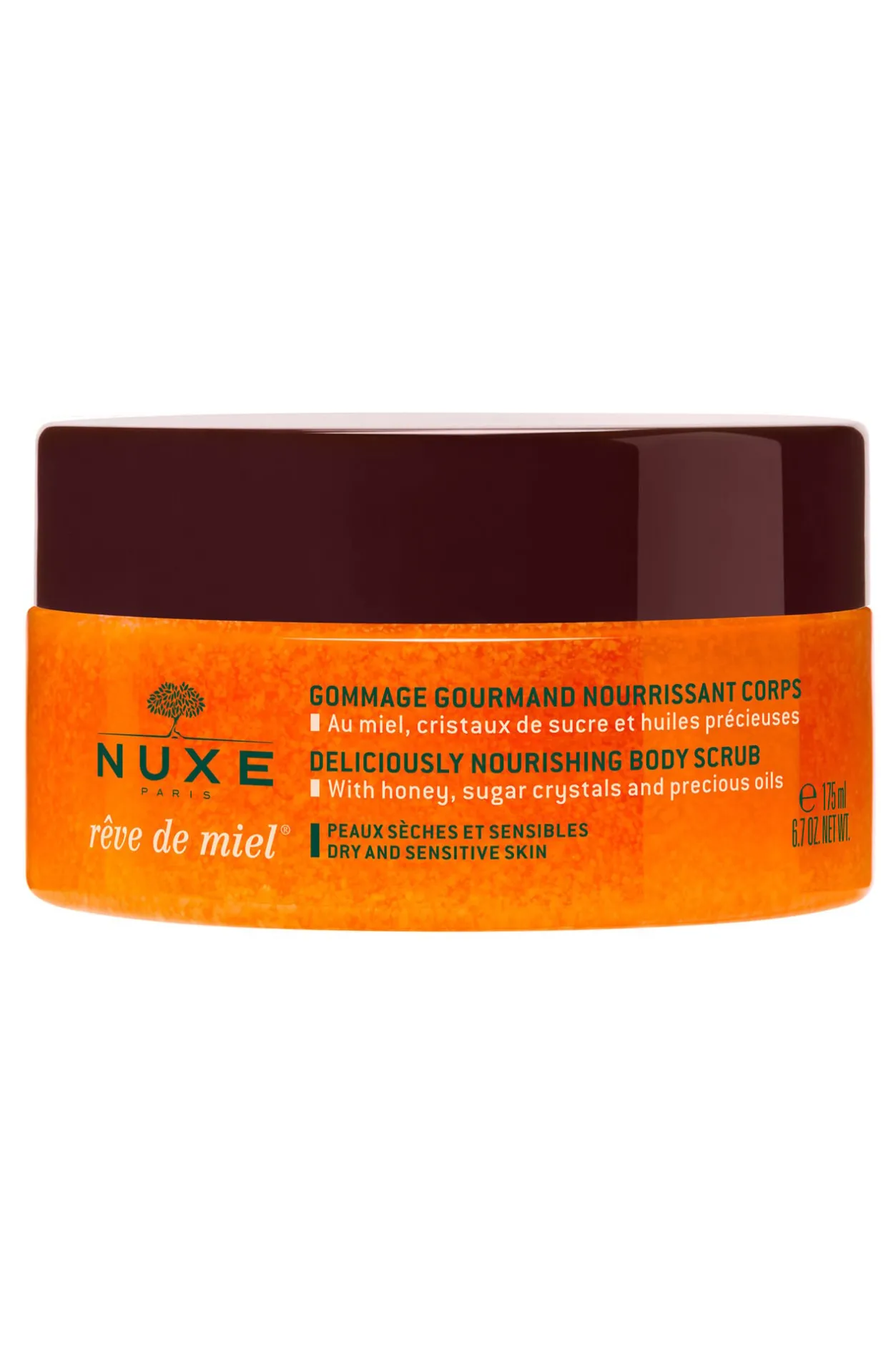 Nuxe Exfoliante corporal rêve de miel nutritivo 175 ml Naranja New