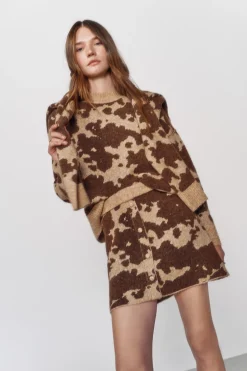 High Spirits Falda Cocoa nude Best