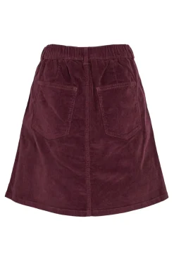 Vila Falda corta de pana Morado Clearance