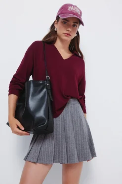 Springfield Falda corta tablas gris Clearance