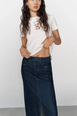 High Spirits Falda Denara azul Clearance