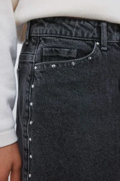 Springfield Kids Falda denim niña gris Discount