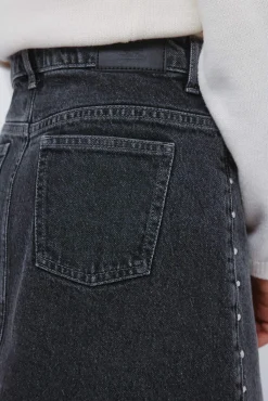 Springfield Kids Falda denim niña gris Discount