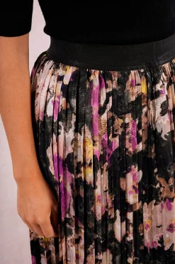 Molly Bracken Falda larga plisada con estampado Multicolor Sale
