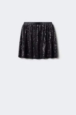 Springfield Kids Falda lentejuelas niña negro Best