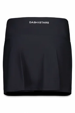 Dash and Stars Falda microfibra negra malla interior negro Clearance