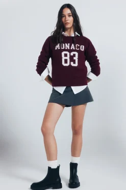 Springfield Falda pantaón cinturón gris Online