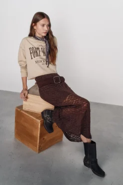 High Spirits Falda Terrac nude New