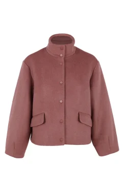 Hoss Intropia Federica. Abrigo corto Rosa Outlet