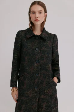 Hoss Intropia Fiorella. Levita jacquard Gris oscuro Online