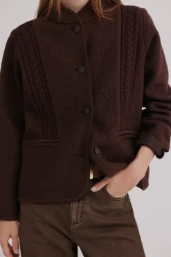 Hoss Intropia Flavia. Chaqueta austriaca Marron