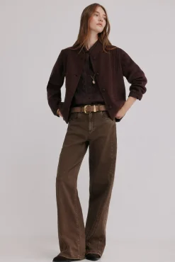 Hoss Intropia Flavia. Chaqueta austriaca Marron