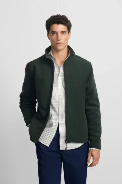 Silbon Forro polar clásico Verde Discount