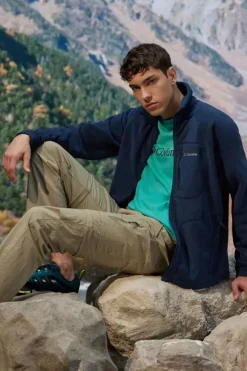 Columbia Forro polar para hombre Fast Trek™ Azul marino New