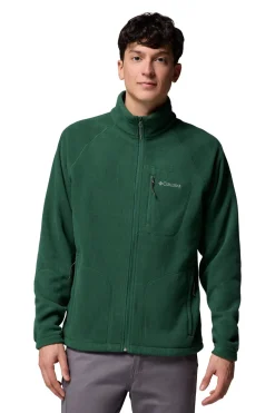 Columbia Forro polar para hombre Fast Trek™ Verde oscuro Clearance