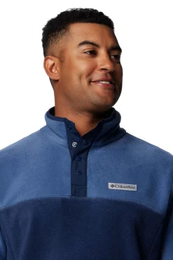 Columbia Forro polar con cierre medio a presión Steens Mountain™ II para hombre azul Sale