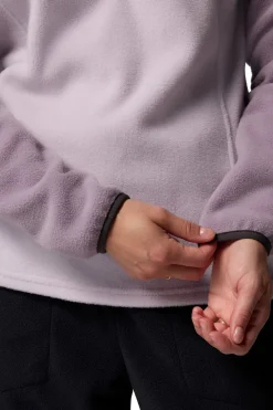 Columbia Forro polar con cierre medio morado/lila Sale