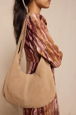 Slowlove Fringes hobo Camel Best
