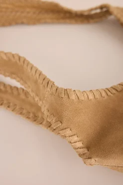 Slowlove Fringes hobo Camel Best