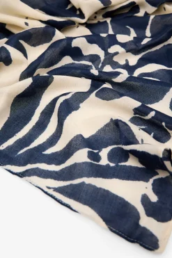 Cortefiel Fular estampado Estampado blanco