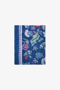 Cortefiel Fular estampado floral Azul oscuro Discount