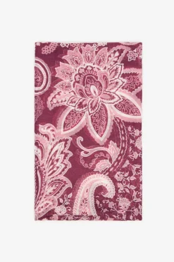 Cortefiel Fular estampado étnico Morado