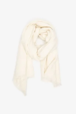 Cortefiel Fular estructura lurex Marfil Hot