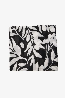 Cortefiel Fular floral bicolor Estampado gris New