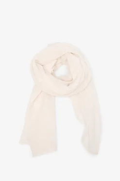 Cortefiel Fular plisado lurex Beige Hot