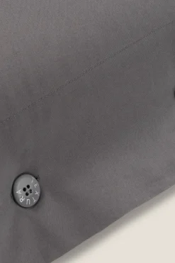 Textura Funda almohada algodón orgánico. Cama 135-140cm. gris Sale