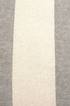 Textura Funda cojín 100% algodón rayas 45x45cm. gris Sale