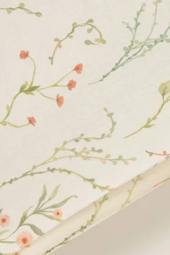 Textura Funda de almohada de satén estampada blanco Best