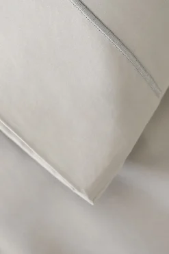 Bassols Funda de Almohada Regent Cama 180 cm Gris Best