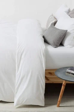 Textura Funda nórdica algodón percal. Cama 180-200cm. blanco Clearance