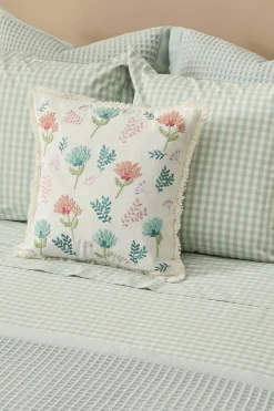 Textura Funda nórdica de cuadros vichy turquesa