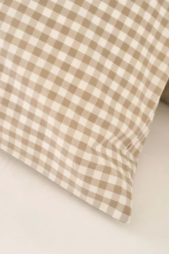 Bassols Fundas de almohada aran Beige Discount