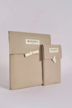 Bassols Fundas de almohada cotton Beige Clearance