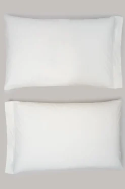Bassols Fundas de almohada venecia Blanco Online