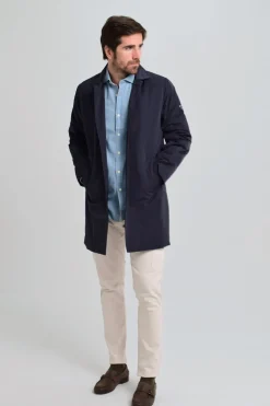 Cloking Gabardina Azul Best
