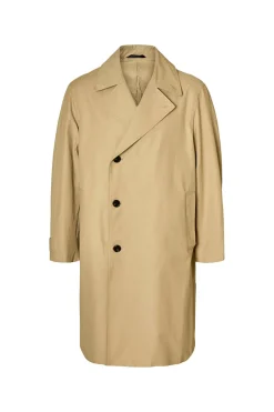 Selected Gabardina algodón orgánico Beige