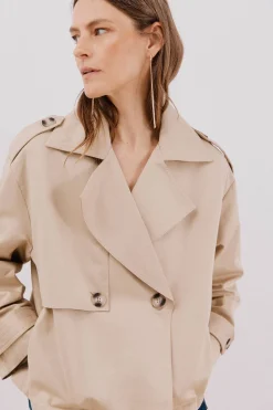 Cortefiel Gabardina corta Arena Outlet